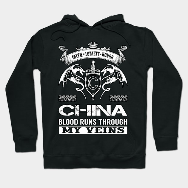 CHINA Hoodie by Linets